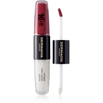 Dermacol 16H Lip Colour ruj rezistent si luciu de buze. - imagine 2